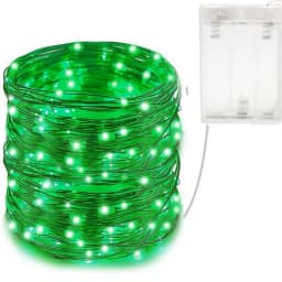 50Leds 100Leds Battery String Fairy Lights Copper Wire Christmas Light Wedding Party Holiday Fairy Lights Battery Power Supply