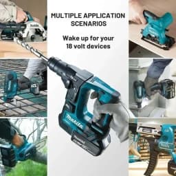 Original Makita 18V BL1860 6Ah Lithium Battery Power Tool Battery Replacement LXT BL1850B BL1840 18V Screwdriver with Battery MA