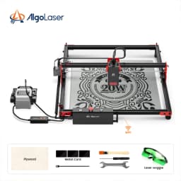 ALGO Laser Engraver DIY KIT OPTIONAL Laser Rotary Roller Desktop Engraving Cutting Cutter Machine Metal Woodworking 400x400mm