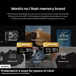 Lenovo Micro SDXC TF Memory Card High Transfer Speed UHS-I C10 U3 64GB 128GB 256GB 512GB 1TB for PC Laptop Surveillance Camera