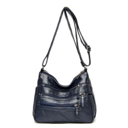 Multiple pockets Soft Leather Hand Bags For Women Luxury Handbags Women Bags Designer Shoulder Crossbody Bags