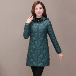 Mid-long Parka Light Jacket Mother's Autumn Down Cotton Coat Women's Padded Coat Padded Coat Winter Parkas Jacket 6XL 2026