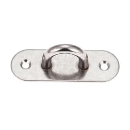 1Pc Ceiling Hook Stainless Steel U-shaped Ring Mount Base Ceiling Anchor Hanger Fit Fans/Chandelier /Hammocks/Rings Hardware