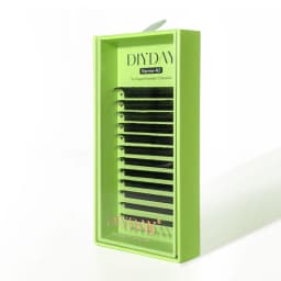 DIYDAY Narrow 3d 4d 5d Eyelash Extension V-Shaped Volume Fans W Shape Eyelashes BASF Natural Dense Faux Mink Lashes