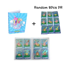 KABAO Anime SpongeBob SquarePants Patrick Star Card Collection Trading Cards Cartoon Funny Collection Cards Toy For Kids Gift