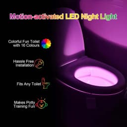 Motion Sensor Night Light Type-C Charging Cable, Rechargeable Warm and White Night Lamp with Magnetic Attachment