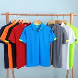 Summer Quick Drying Polos Free Printed Ice Cooling Shirt for Men Women Custom Design Company Logo Golf Polo Short Sleeve Jersey