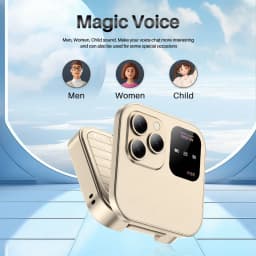 SERVO I16 PRO Mini Flip Mobile Phone Speed Dial FM Radio Blacklist Magic Voice 2G GSM Dual SIM Standby Small Foldable Cellphones