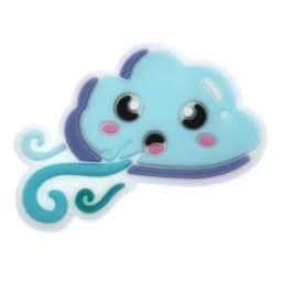 New Arrivals 1Pcs Cute Weather Clouds PVC Shoe Charms for Crocs Accessories Charms Decoration Party Favor Gifts
