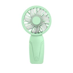 Portable Handheld Small Fan ABS Lightweight Cute Appearance USB Rechargeable Mini Fan For On Go Cooling Portable Mini Pocket Fan