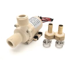 Food Grade DC 12V Water Pump Circulating High Temperature Resistant Brushless Pump Can Use in Hot Water