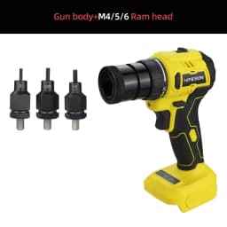 New HIFESON Electric Riveter Rivet Nut Gun Automatic Rivet Nut Tool Powerful Rivnut Tool without battery For Makita Battery