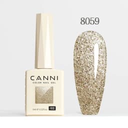 CANNI Cat Eye Gel Nail Polish and Glitter Gel 9ml HEMA TPO FREE High Gloss Quality Soak Off UV Gel Art Manicure Salon DIY Home