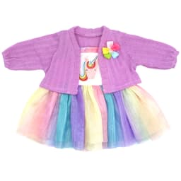 55cm Baby Doll Clothes Jumpsuit  22" Reborn Dolls Lace Dress Hat Children Gift Toys Outfit