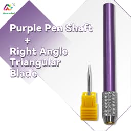 Nasedal Tungsten Steel Triangular Scribing Knife for Gundam Model Making Panel Line C-Surface Engraving Metal Scraper Hobby Tool