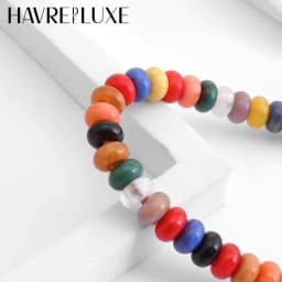 Beaded Decorative Chain Strap For Longchamp Bag Purse Colorful Handhold Destructive Modification shoulder Straps Bag Accessories