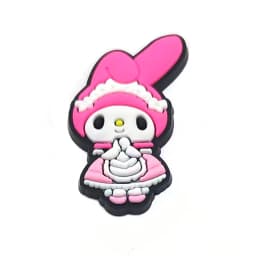 MESUCA New Style PVC Cartoon Hello Kitty, Melody DIY Shoe Accessories Shoe Buckles