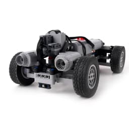DIY Remote Control Four-wheel Drive Vehicle Building Blocks Compatible Spray Motor Chassis Car Puzzle MOC Bricks Toys Boys Gifts