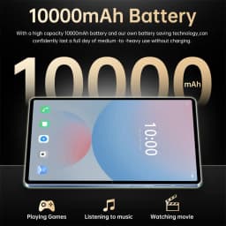 CHOTOG NEW Pad 7s Pro 5G Dual SIM Card Tab PC 10.1HD Screen Tablet 22GB+2TB Children's Tablet Android 15 10000mAh Tab Global Version Tablets
