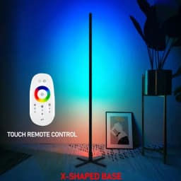 145/180CM RGBIC LED Floor Lamp WIFI Smart APP Remote Control Modern Corner Floor Light Standing Ambient Lamp Decor Nightlight