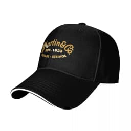 Golden Guitar Strings Martin Coes Camping Baseball Caps For Mens Unisex Female Beach Golf Hat Trucker Cap