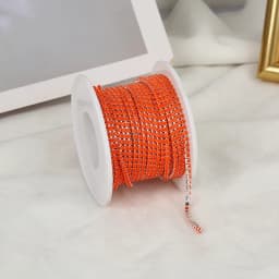 5yards 2mm Top Grade More Colors Acrylic Rhinestone Cup Chain Apparel Rhinestone Trim Sewing Strass Cup Chain For DIY Clothing