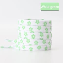 1Pair Sakura Printed Flat Shoelaces, Cute Cherry Blossom Flower Pattern Shoe Laces, Decorative Floral Shoestrings for Sneakers
