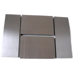 99.99% Pure Tin Stannum Sn Sheet Foil Plate Thickness 0.02mm To 10mm
