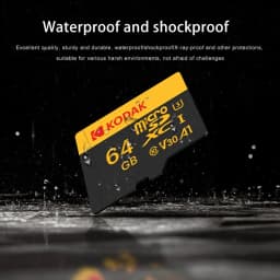 KODAK 100% Original Micro SD Card 16GB 32GB 64GB 128GB 256GB Microsd Memory Card Class10 SDXC U3 4K TF Card for Drone Phone