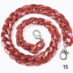 1/2Pcs Deepeel 60cm Acrylic Bag Strap Handbag Resin Chain Detachable Lobster Clasps for Purse Handle DIY Making Accessories