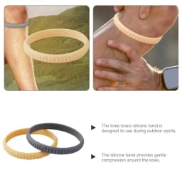 2PCS Patella Tendon Knee Straps Fixed Protection Patella Stabilizer Knee Belt Basketball Running Knee Protection Patellar Ring