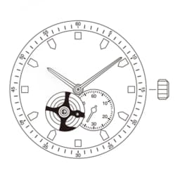 Watch Movement for Japan Miyota 82S5 Skeleton Self-Winding Automatic Mechanical Watch Accessories For Miyota 82S5 Movement