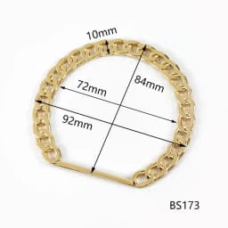2Pcs Deepeel Metal Bag Handles Purse Sewing Frame Brackets DIY Handcrafted for Women Handbag Replacet Hardware Bags Accessories