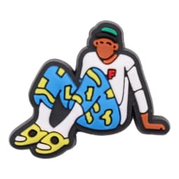 New Arrival 1-18PCS Hip Hop Man Singer PVC Flowers Shoe Decoration Adult Garden Sandals Charms for Backpack Clogs