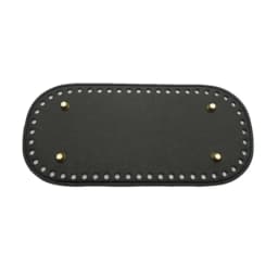 Oval Long Bottom For Knitted Bag Pu Leather Bags Accessories Handmade Bottom Solid Color Diy Crochet Bag Accessories 22*10cm