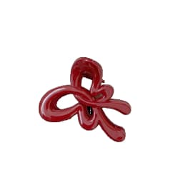 French Red Collection! small Grab clip feminine side bangs clip broken hairpin princess head clip hair Claw hair accessory