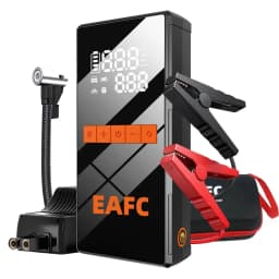 4 in1 Car Jump Starter Air Pump Power Bank Lighting Portable Air Compressor Cars Battery Starters Starting Auto Tyre Inflator