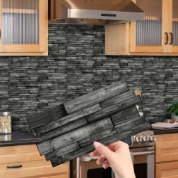 12/24/48pcs Peel And Stick Tile Sticker Self Adhesive Stick On Tile Backsplash For Kitchen Bathroom, Bedroom Decoration