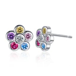 925 Sterling Silver Hollow Butterfly Stud Earrings For Women Luxury Designer Jewelry Wholesale Accessories Prevent Allergies