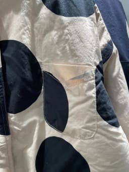 Winter Women's Long Sleeve Cotton Shirt Double Sided Wear Polka Dot Warm Cotton Jacket Coat Female Fashion Korean Style
