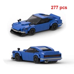 Technical Speed Car MOC City Vehicle Racing Car Rally Building Blocks Bricks Set Retro Ornament Diy Toys For Adults Gifts