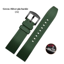 Rubber Watchband For Casio PROTREK Series PRW-6600 PRG-600Y PRG-650 PRG-600 Waterproof Sports 24mm Quick Release Silicone Strap