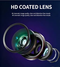 Universal Smartphone External Telephoto Camera Lens, Portable Mobile Phone Photography Auxiliary Lens
