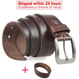 MEDYLA Men Top Layer Leather Casual High Quality Belt Vintage Design Pin Buckle Genuine Leather Belts For Men Original Cowhide