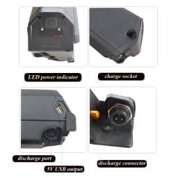 Reention Dorado Pro Plus Max Battery discharge connector plug bracket for NCM Surface 604 QuietKat Rambo VoltBike Biktrix Ebike