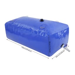110L/240L Foldable Water Bladder Storage Tank, Portable Water Container, Bubble storage tank for Camping, Rainwater Collection