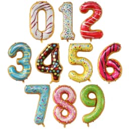 30 40 Inch Birthday Number Balloons Big Rose Gold Silver Figure Foil Balloon Wedding Baby Birthday Party Decoration Kid Globos