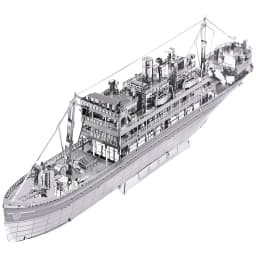 Piececool 3D Puzzles Yamato Nagato Class Battleship Model Building Kit DIY Boat Toys for Adult Brain Teaser Birthday Gifts