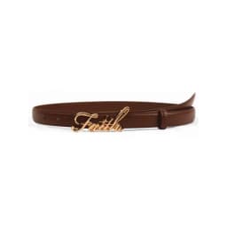 Women's Belt with Adjustable Luxury Signature Buckle Design, for Jeans & Dresses, Y2K Style Soft Comfortable Waist Belt