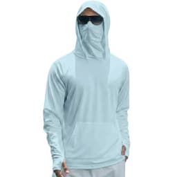 UPF50+ Performance T-Shirt Summer Man Long Sleeve Casual Hoodie Quick Dry Shirts Sunscreen Fishing Ice Silk Tops Sun Running Tee